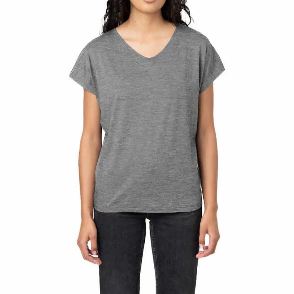 🍀 NEW Cloudveil End-on-End Stripe Dolman Top | Black